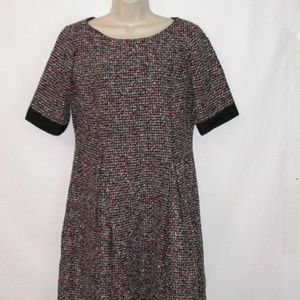 Brooks Brothers Short Sleeve Multicolor Dress